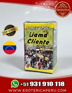 LLAMA CLIENTE en polvo